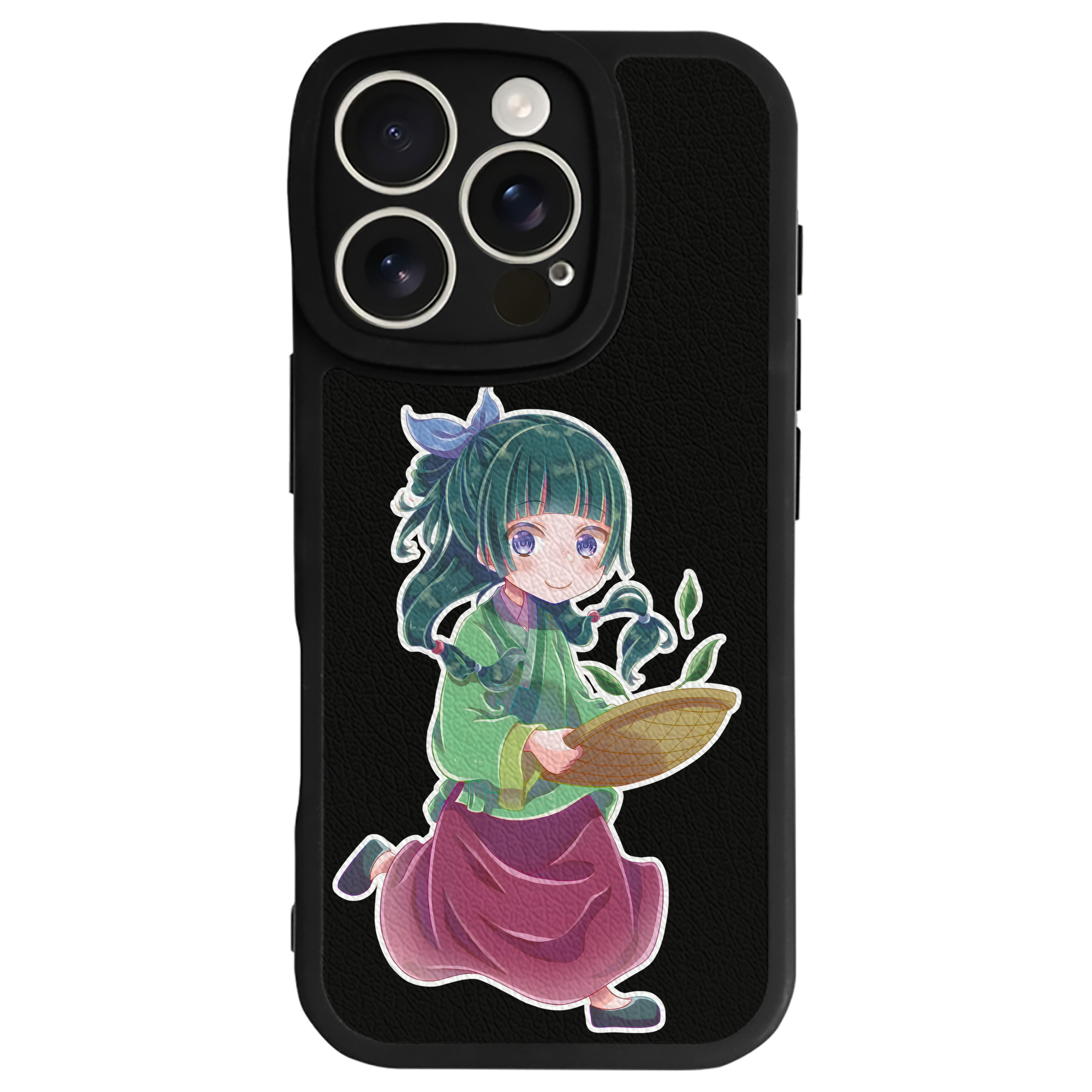 薬屋のひとりごと The Apothecary Diaries 【iPhone 16シリーズ対応】シリコンスマホケース（レザー調） 材質：シリコン